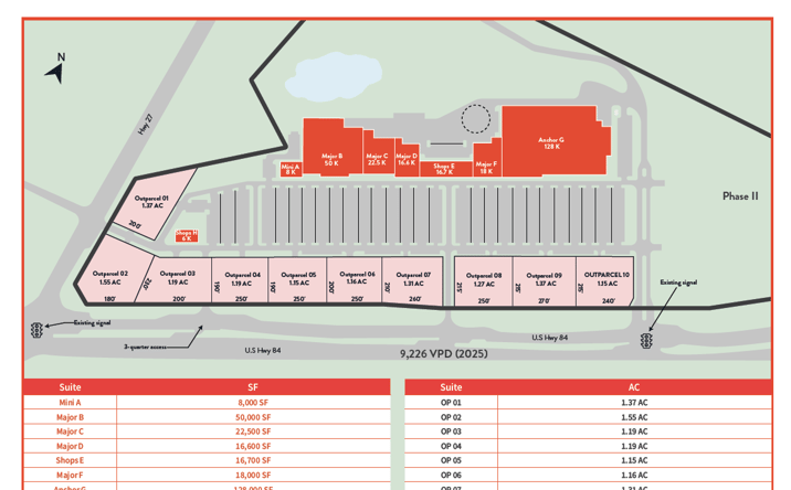 Pictures of Retail property located at 5001 Boll Weevil Circle, Enterprise, AL 36330 for lease - image #1