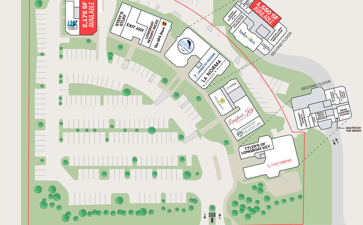 Pictures of Retail, Office property located at 5370 Gulf of Mexico Dr., Longboat Key, FL 34228 for lease - image #1