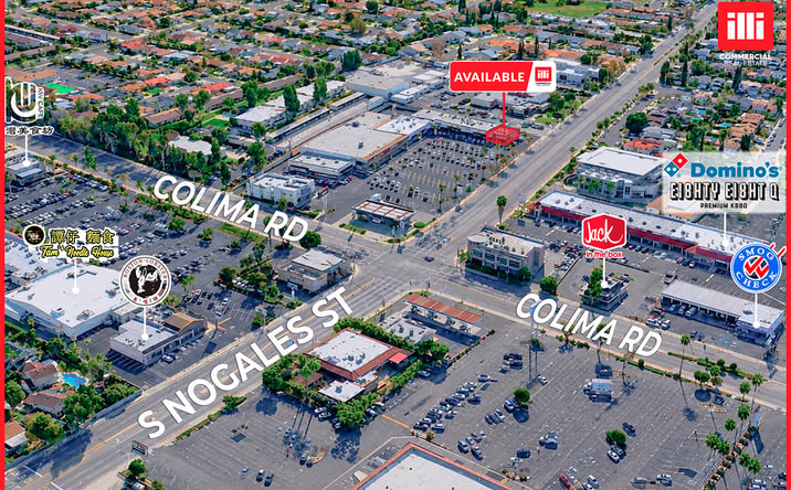Pictures of Retail, Restaurant property located at 1758 South Nogales Street, Rowland Heights, CA 91748 for lease - image #1