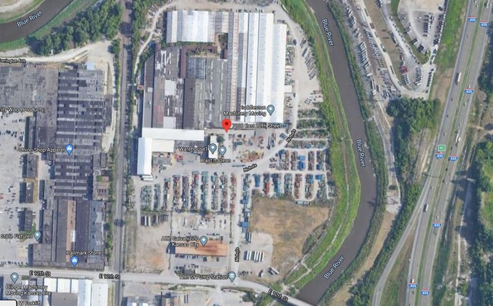 Pictures of Industrial property located at 7800 E. 12th St., Kansas City, MO 64126 for lease - image #1