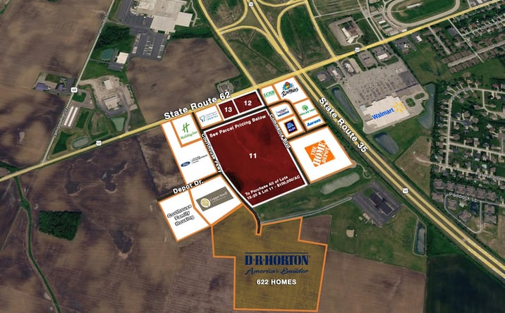 Pictures of Land property located at US 35 & US 62, Washington Court House, OH 43160 for lease - image #1