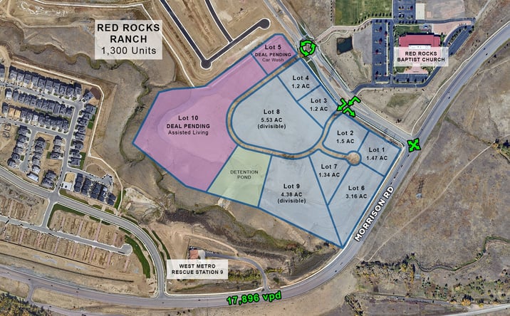 Pictures of Land, Special Purpose property located at Morrison Rd. & McIntyre St., Morrison, CO 80465 for lease - image #1