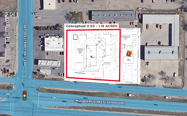 Pictures of Land property located at 1520 E. Mulberry Street, Fort Collins, CO 80524 for lease - image #1