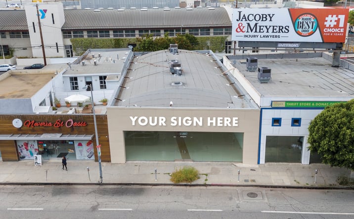 Pictures of Retail, Office property located at 11807 Santa Monica Boulevard, Los Angeles, CA 90025 for lease - image #1