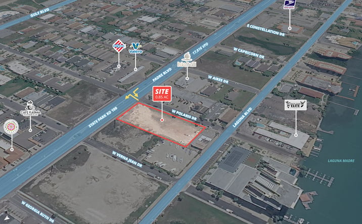 Pictures of Retail property located at NEC W Polaris Dr & Laguna Blvd, South Padre Island, TX 78597 for lease - image #1