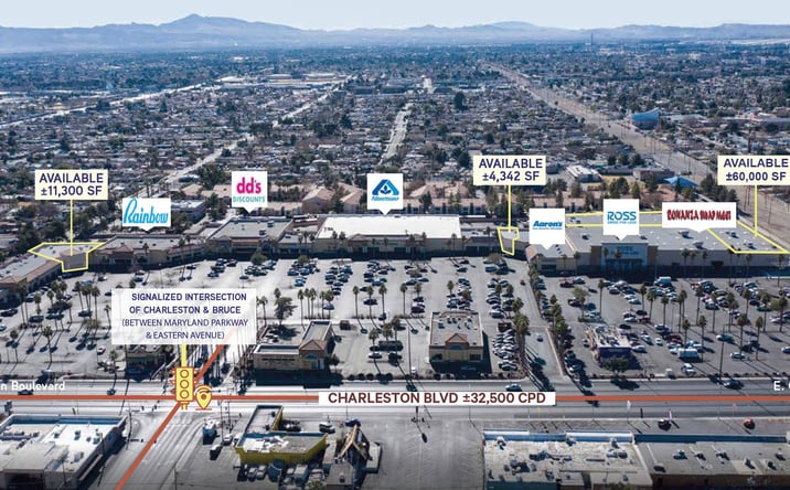 Pictures of Retail property located at 1710–1866 E Charleston Blvd, Las Vegas, NV 89104 for lease - image #1
