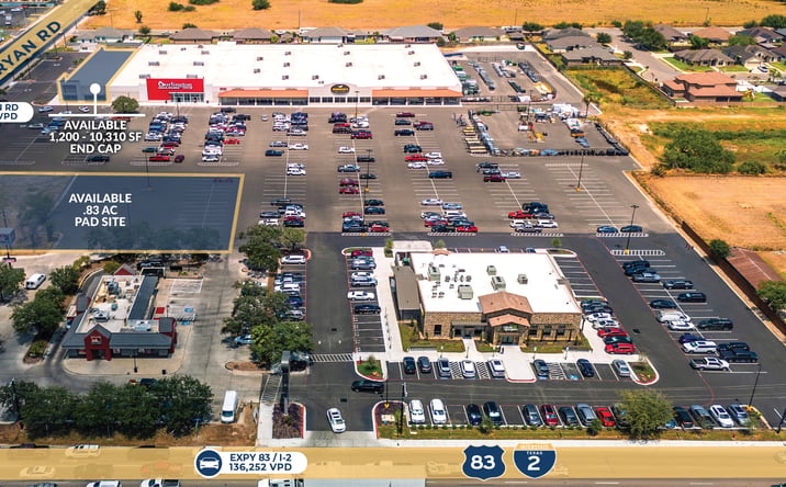 Pictures of Retail property located at NEC EXPY 83 & S BRYAN RD, Mission, TX 78572 for lease - image #1
