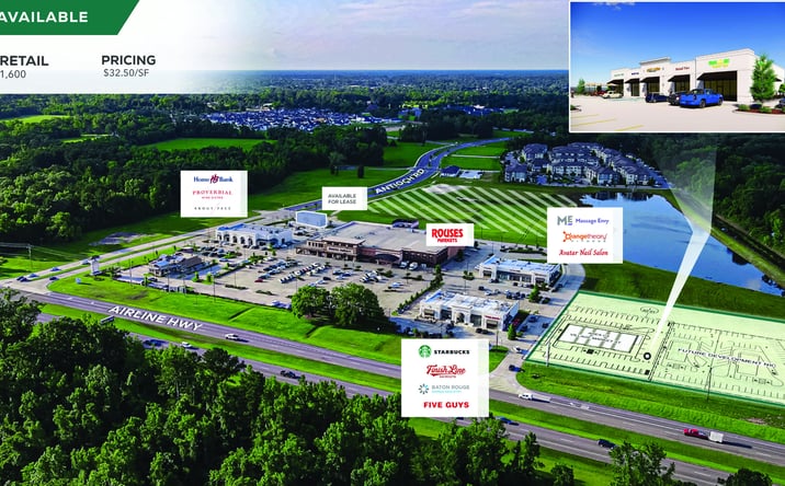Pictures of Retail property located at 14631 Village Market St, Baton Rouge, LA 70817 for lease - image #1