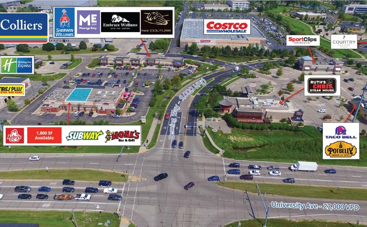Pictures of Retail property located at 8319 Murphy Drive, Middleton, WI 53705 for lease - image #1