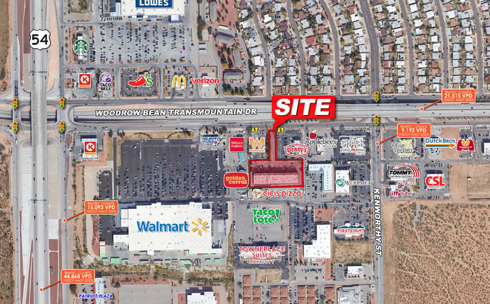 Pictures of Retail property located at 4650 Transmountain Dr, El Paso, TX 79924 for lease - image #1