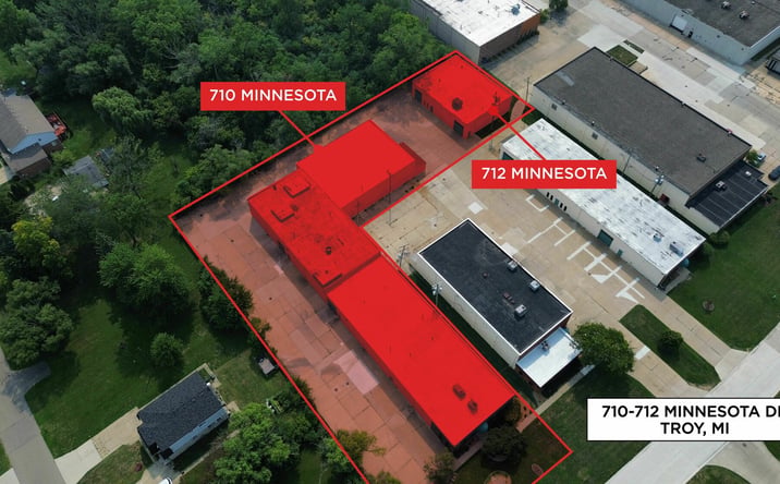 Pictures of Industrial property located at 710-712 Minnesota, Troy, MI 48083 for lease - image #1