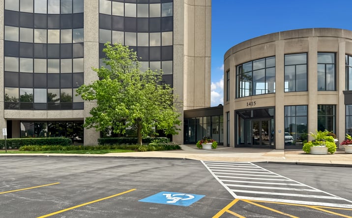 Pictures of Office property located at 1415 West 22nd Street, Tower Floor, Oak Brook, IL 60523 for lease - image #1