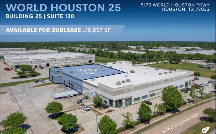 Pictures of Industrial property located at 5175 World Houston Pkwy, Houston, TX 77032 for lease - image #1