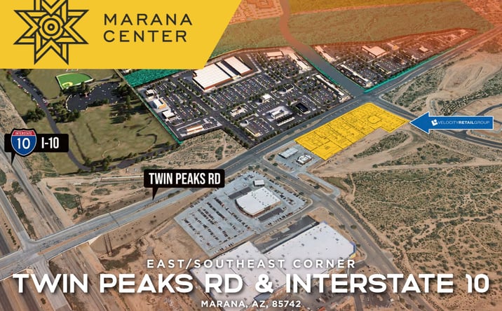 Pictures of Retail property located at Twin Peaks Rd and Interstate 10 – ESEC, Marana, AZ 85742 for lease - image #1