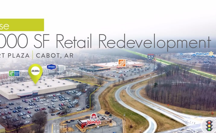 Pictures of Retail property located at 1 Kmart Plaza, Cabot, AR 72023 for lease - image #1