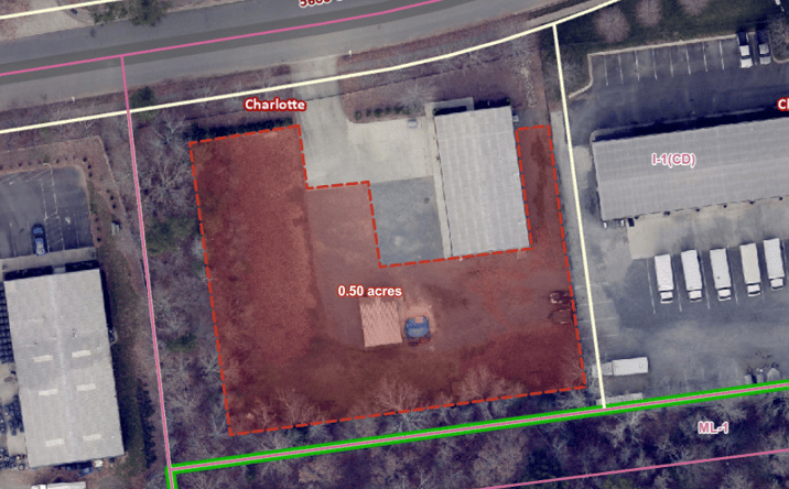 Pictures of Industrial, Land property located at 7501 General Industrial Road, Charlotte, NC 28215 for lease - image #1
