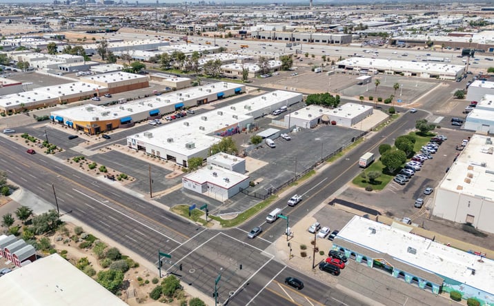 Pictures of Industrial property located at 4335 E Wood St & 4320 E Broadway Rd, Phoenix, AZ 85040 for lease - image #1