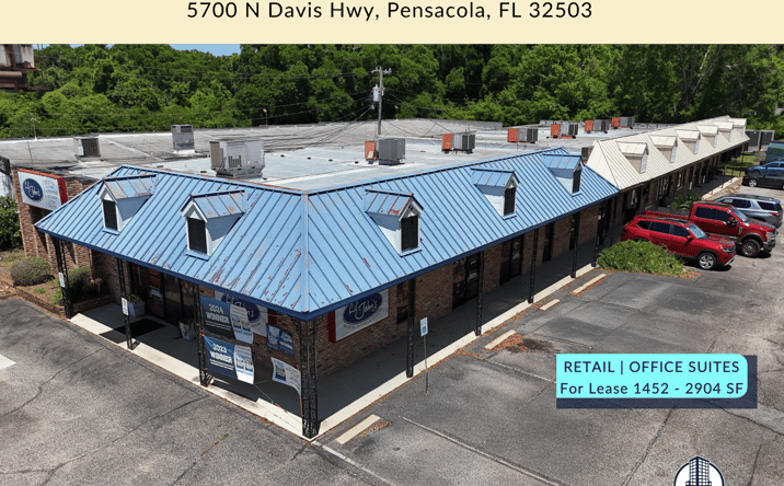 Pictures of Office, Retail property located at 5700 N Davis Hwy, Pensacola, FL 32503 for lease - image #1