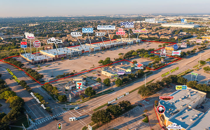 Pictures of Retail property located at SWQ Round Grove Rd & MacArthur Blvd, Lewisville, TX 75067 for lease - image #1