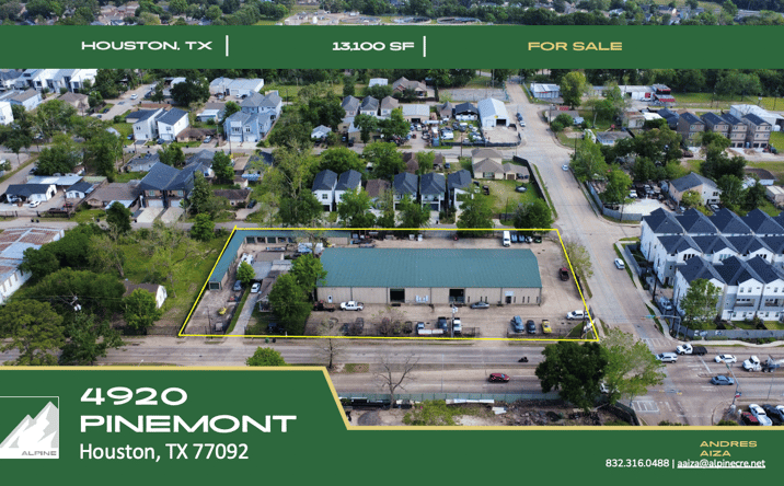 Pictures of Industrial property located at 4920 Pinemont Drive, Houston, TX 77092 for lease - image #1