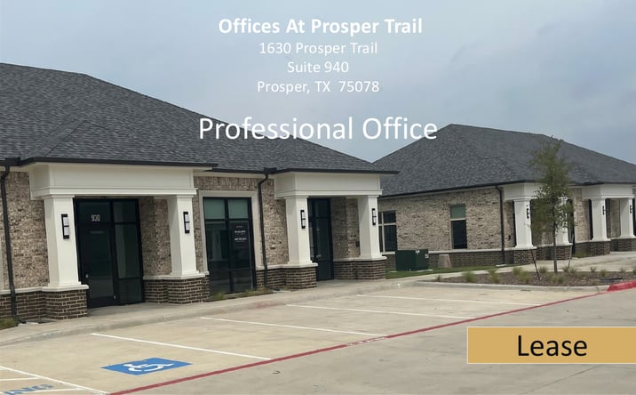 Pictures of Office property located at 1630 West Prosper Trail, Prosper, TX 75078 for lease - image #1