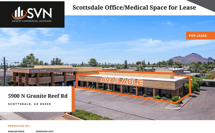 Pictures of Office property located at 5900 N Granite Reef Rd, Scottsdale, AZ 85250 for lease - image #1