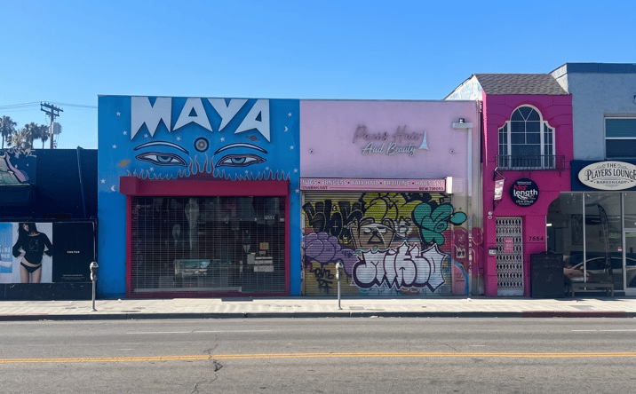 Pictures of Retail property located at 7362 Melrose Avenue, Los Angeles, CA 90046 for lease - image #1