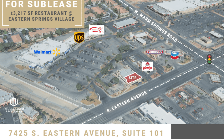 Pictures of Retail, Restaurant property located at 7425 South Eastern Avenue, Las Vegas, NV 89123 for lease - image #1