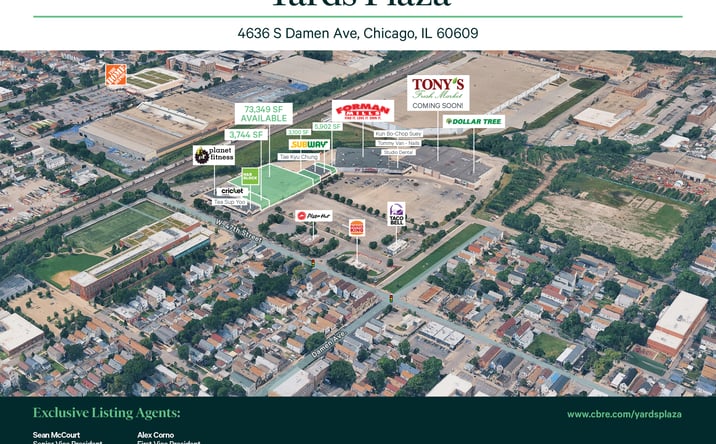 Pictures of Retail, Special Purpose property located at 4636 South Damen Avenue, Chicago, IL 60609 for lease - image #1