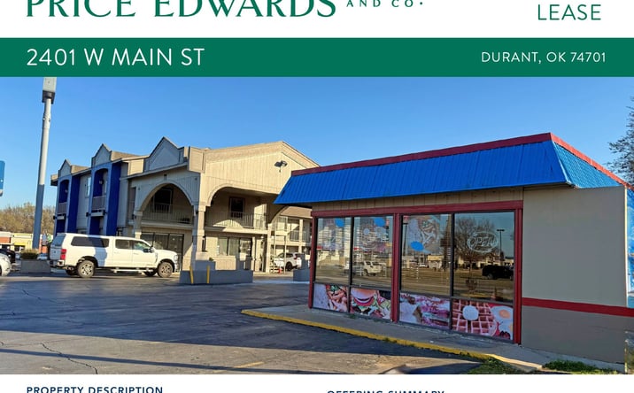 Pictures of Restaurant property located at 2401 W Main Street, Durant, OK 74701 for lease - image #1