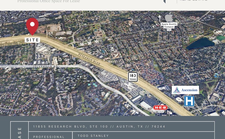 Pictures of Office property located at 11855 Research Blvd, Ste. 100, Austin, TX 76244 for lease - image #1