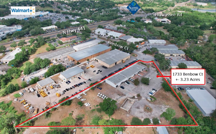 Pictures of Industrial, Land property located at 1733 BENBOW CT, APOPKA, FL 32703-7798 for lease - image #1