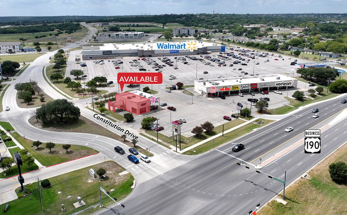 Pictures of Retail property located at 2726 East Business Highway 190, Copperas Cove, TX 76522 for lease - image #1