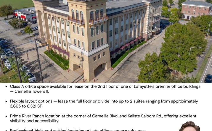 Pictures of Office property located at 2000 Kaliste Saloom Rd., Lafayette, LA 70508 for lease - image #1