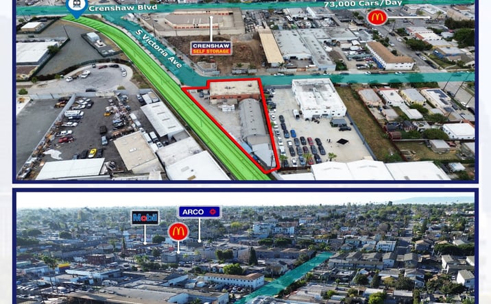 Pictures of Industrial property located at 6809 S. Victoria Ave, Los Angeles, CA 90043 for lease - image #1