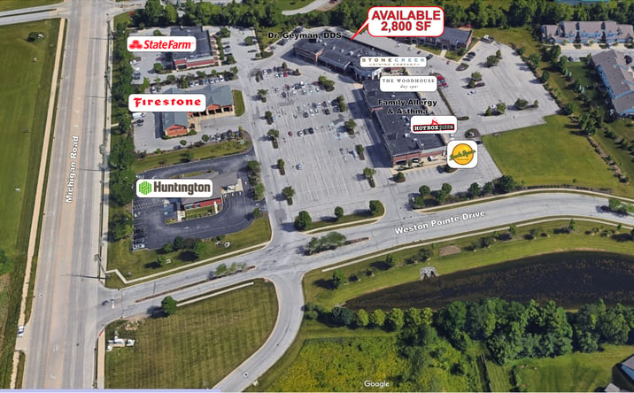Pictures of Retail property located at 4450 Weston Pointe Drive, Zionsville, IN 46077 for lease - image #1