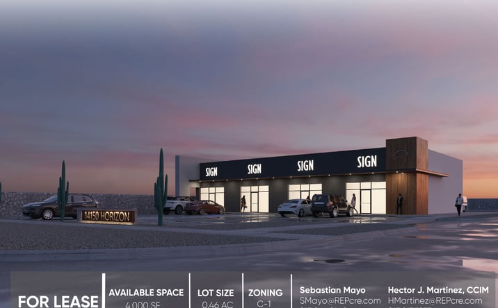 Pictures of Retail, Office, Restaurant property located at 14150 Horizon Boulevard, Horizon City, TX 79928 for lease - image #1