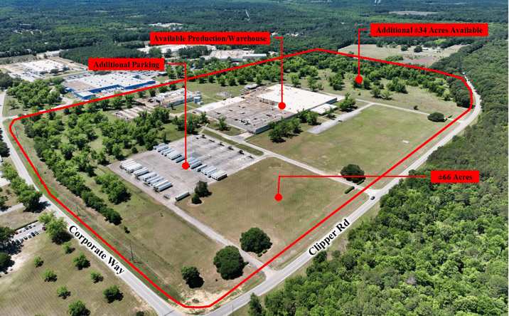 Pictures of Office, Industrial property located at 1150 Clipper Road, Sumter, SC 29154 for lease - image #1