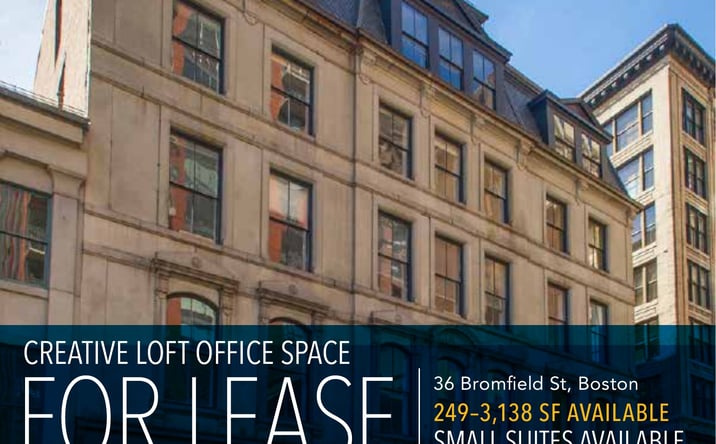 Pictures of Office property located at 36 Bromfield Street, Boston, MA 02116 for lease - image #1