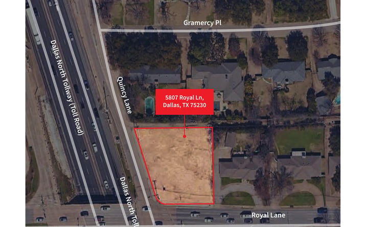 Pictures of Retail, Office property located at 5807 Royal Ln, Dallas, TX 75230 for lease - image #1