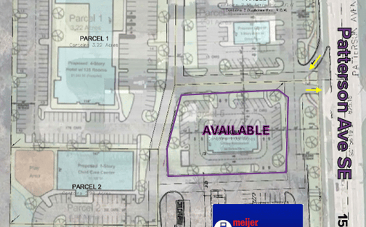 Pictures of Retail, Land, Special Purpose property located at 3557 Patterson Avenue Southeast, Kentwood, MI 49512 for lease - image #1