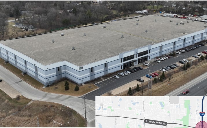 Pictures of Industrial property located at 990 North Avenue, Glendale Heights, IL 60139 for lease - image #1
