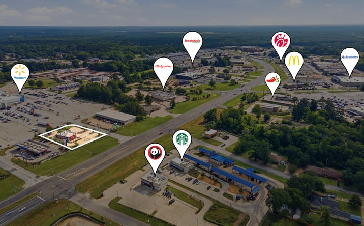 Pictures of Retail property located at 2215 S Loop 256, Palestine, TX 75801 for lease - image #1