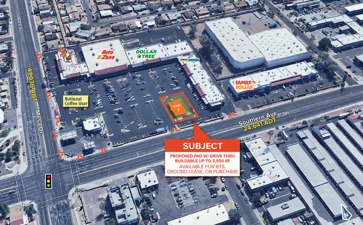 Pictures of Retail property located at 303 E Southern Ave, Mesa, AZ 85210 for lease - image #1