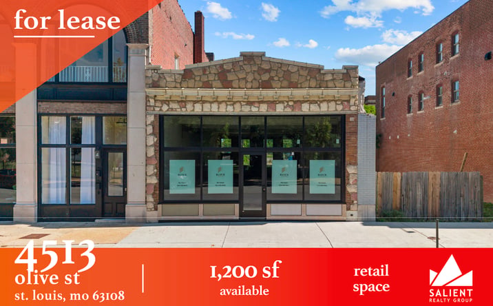 Pictures of Retail, Office property located at 4513 Olive Street, St. Louis, MO 63108 for lease - image #1