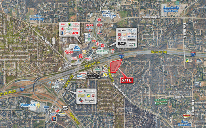 Pictures of Retail, Land property located at 5701 SW Green Oaks Blvd, Arlington, TX 76017 for lease - image #1