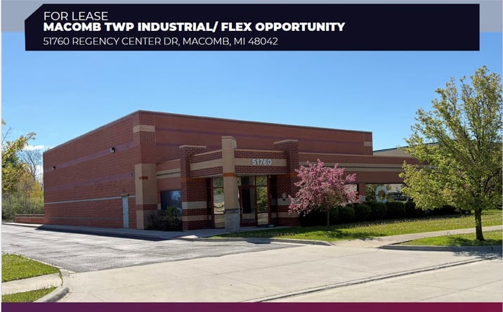 Pictures of Office, Industrial property located at 51760 Regency Center Dr, Macomb, MI 48042 for lease - image #1