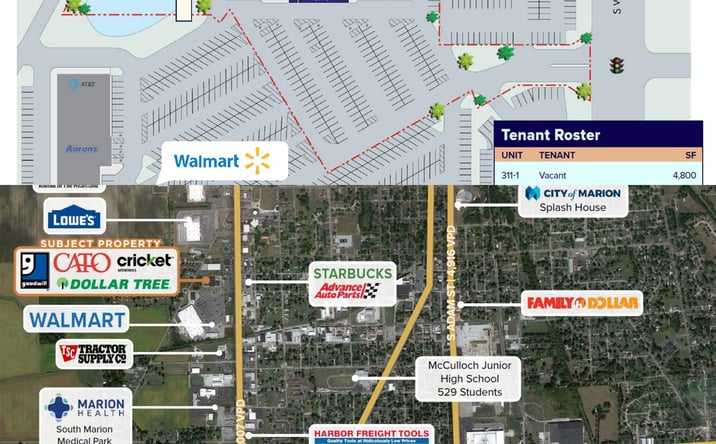 Pictures of Retail property located at 3156 South Western Ave, Marion, IN 46953 for lease - image #1