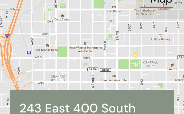 Pictures of Office property located at 243 East 400 South, Salt Lake City, UT 84111 for lease - image #1