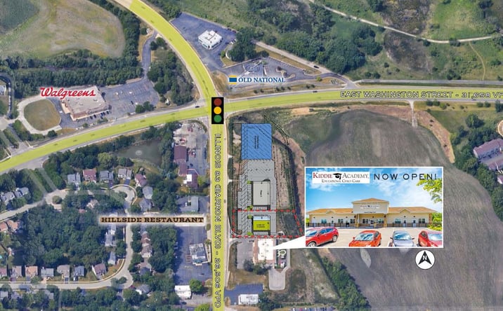 Pictures of Retail property located at 809 Barron Boulevard, Grayslake, IL 60030 for lease - image #1